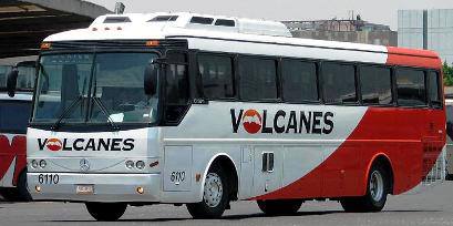 autobuses volcanes